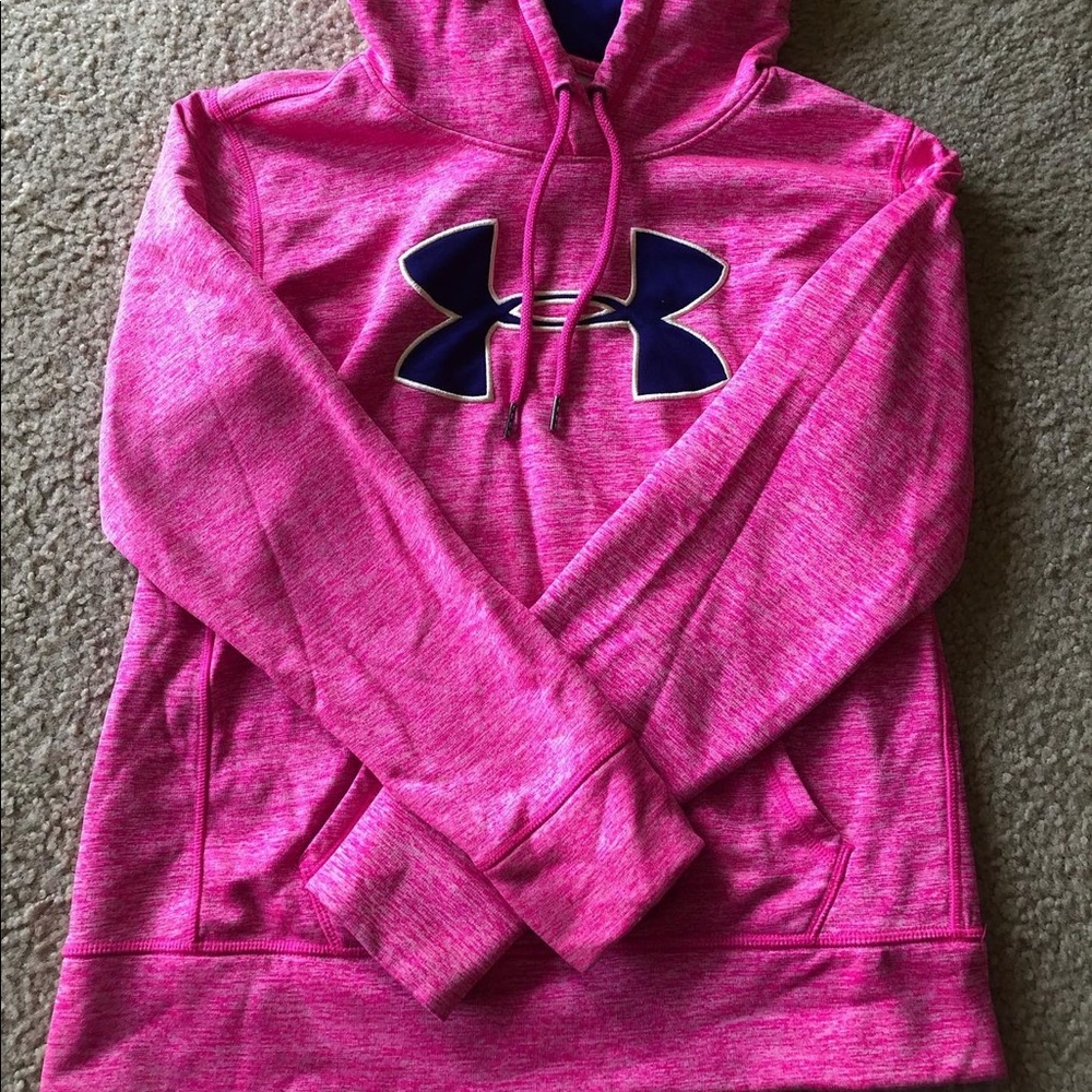 Blue and navy under armour hoodie!!
